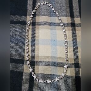 Elegant Silver Filled Heart Necklace